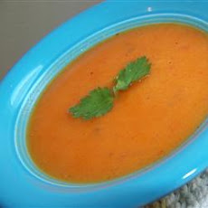 Peppery Sweet Potato Soup