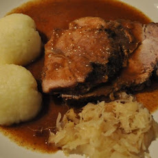 Authentic German Pork Roast Bavarian Style