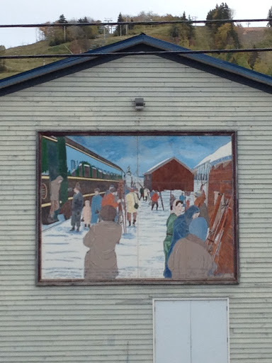 Ski Wentworth Mural