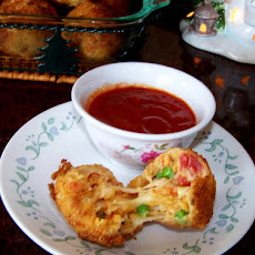 Mexican Rice Balls - Leftover Rice