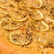 Rosemary, Lemon, and Pepper Focaccia