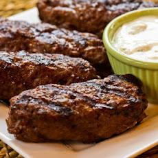 Kubideh (Grilled Ground Meat Skewers with Middle Eastern Spices)