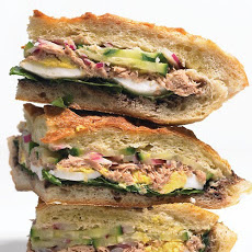 Tuna Nicoise Sandwich