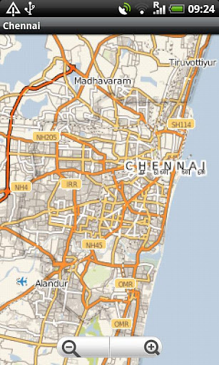 Chennai Street Map