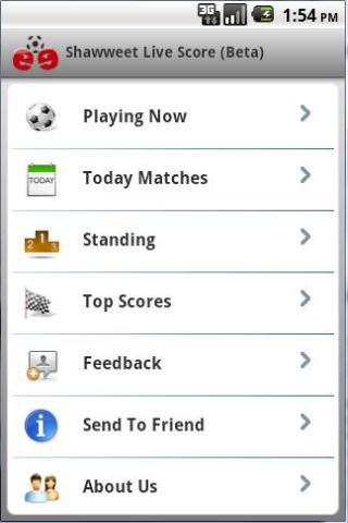shawweet-football-soccer-live for android screenshot