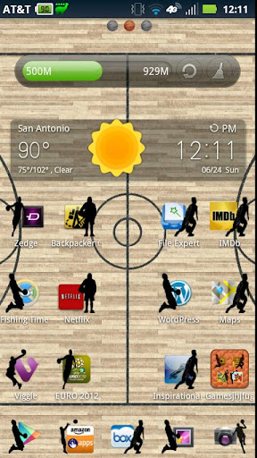 Basketball Theme - Go Launcher