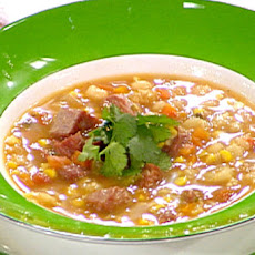 Smoked Turkey Leg and Sweet Corn Pozole