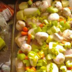Sage & Onion Chicken with Potatoes & Mushrooms