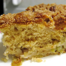 Sour Cream-Rhubarb Squares