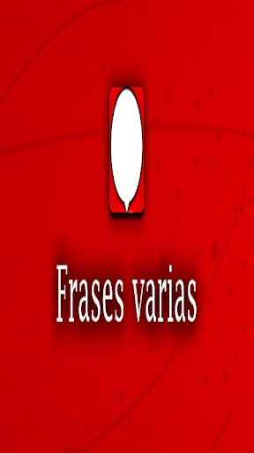 Frases varias