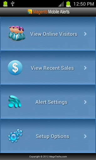 Magento Mobile Alerts