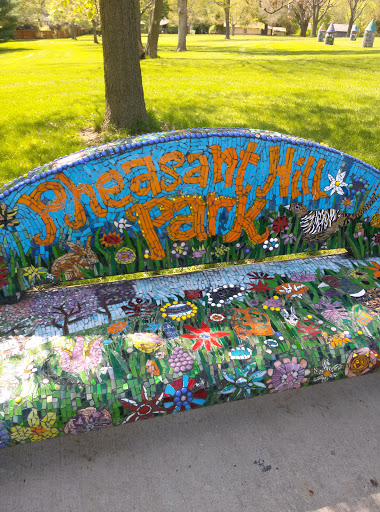 Pheasant Hill Mosaic Bench