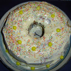 Luscious Lemon Bundt Cake W/Lemony Cream Cheese Frosting