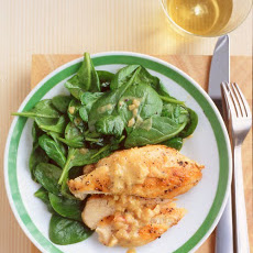 Sauteed Chicken with Spinach