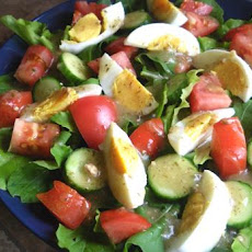 Mixed Green Salad and Mustard Vinaigrette