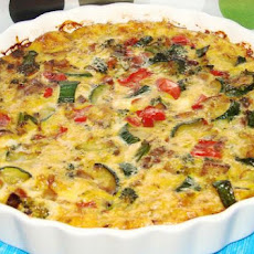 Crustless Vegetable Quiche