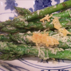 Asparagus With Parmesan Crust