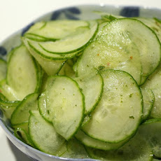 Mojito Cucumber Salad