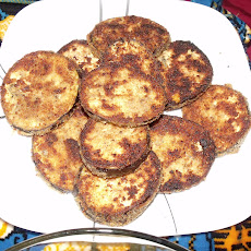 Aubergines Frits