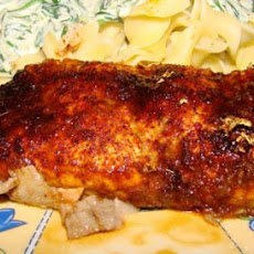 Barbecue Roasted Salmon