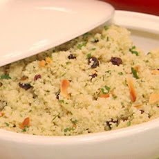 Couscous with Currants, Almonds, and Parsley