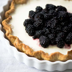 Blackberry Buttermilk Pie