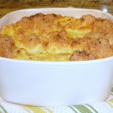 Mexican Cheese Grits Souffle