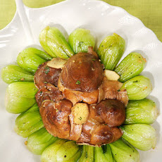 Lily's Baby Bok Choy with Dipping Sauce