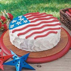 Flag Cake