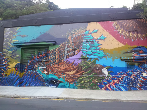 Zealandia Inspired Mural
