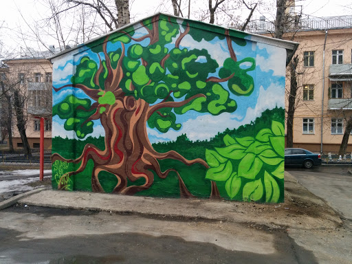 Граффити Дерева