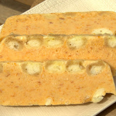 Caramelized Apricot Ice Cream Cake