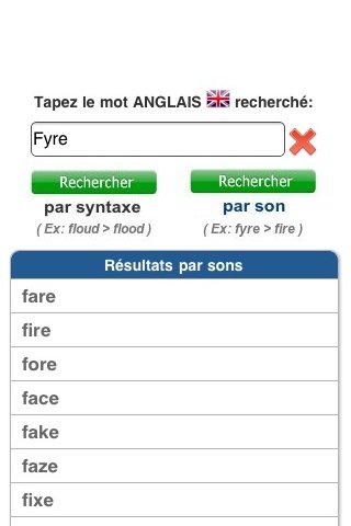 Orthographe Anglais