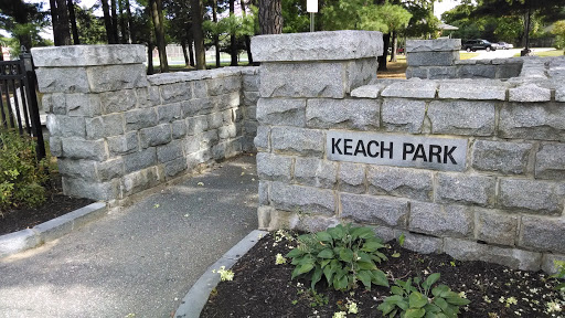 Keach Park Stone Gate