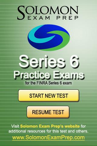 Series 6 Practice Exams