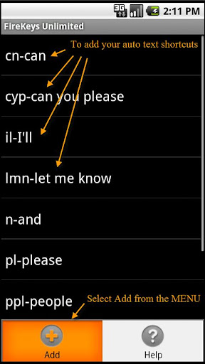 Auto Text Keyboard Lite