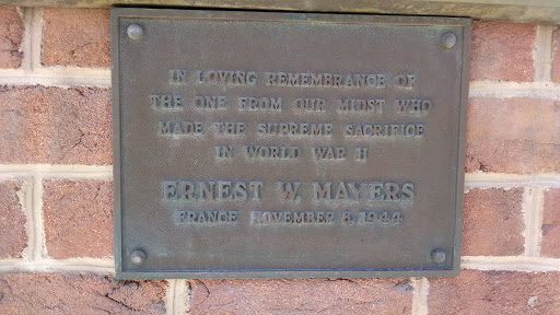 Ernest Mayers Memorial