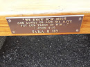 Tara and Ho Memorial Picnic Table 