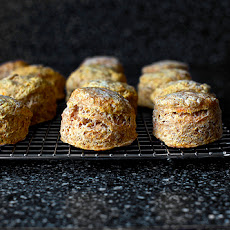 Sweet Potato (and Marshmallow) Biscuits