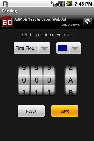 Parking lot Android