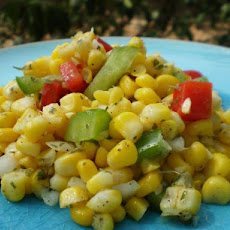 Sweet Corn Pepper Salsa