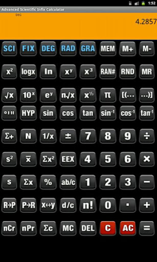 Infix Calculator Adv Sci