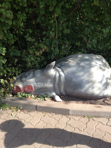 Denkmal gegen Wilderei - Nashorn