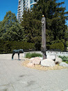 Gibson Park Statue