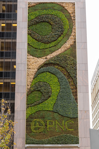 PNC Green Wall