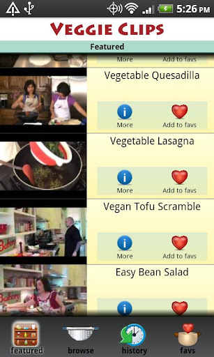 Veggie Clips Recipes
