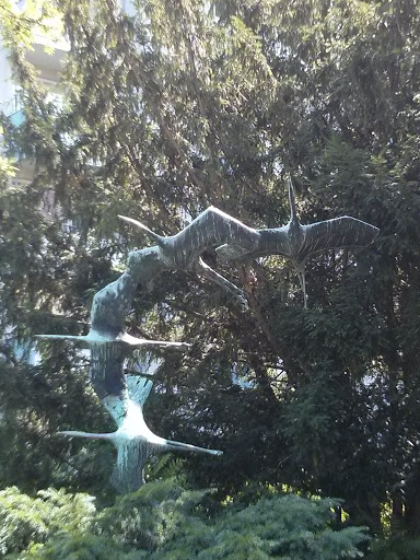 Statue Die Vögel