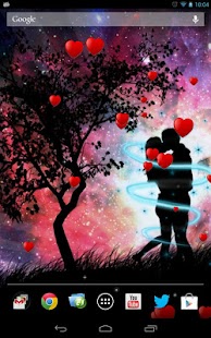 How to download Romantic floating hearts LW 1.1.7 apk for android