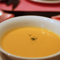 Creamless Creamy Carrot Soup With Herbs