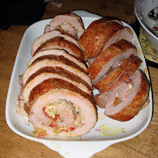 Apricot and Pecan-stuffed Pork Loin